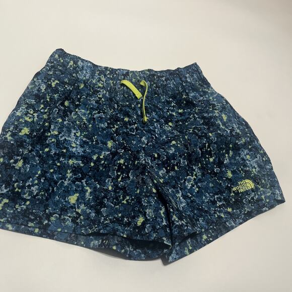 The North Face Printed Blue Class V mini Shorts size Small - Picture 4 of 10
